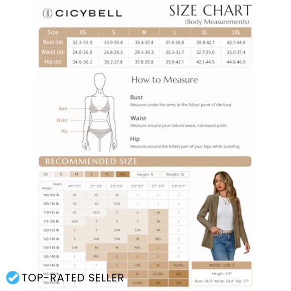 Stretchy Knit Blazer Long Sleeve Open Front Casual Work Office Jacket - Picture 6 of 7